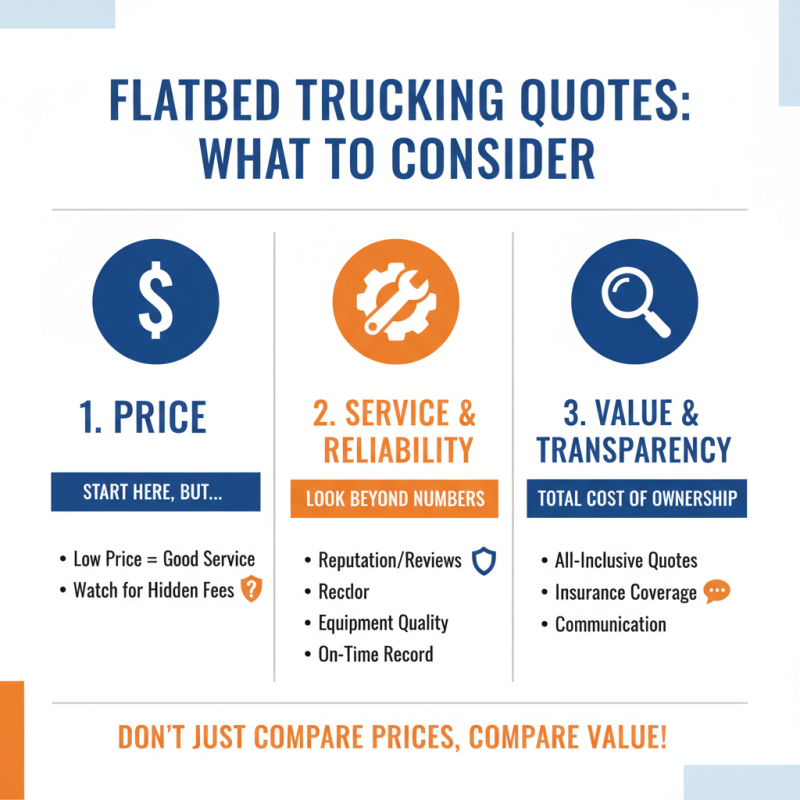 What is Flatbed Trucking Quotes and How to Get Them?