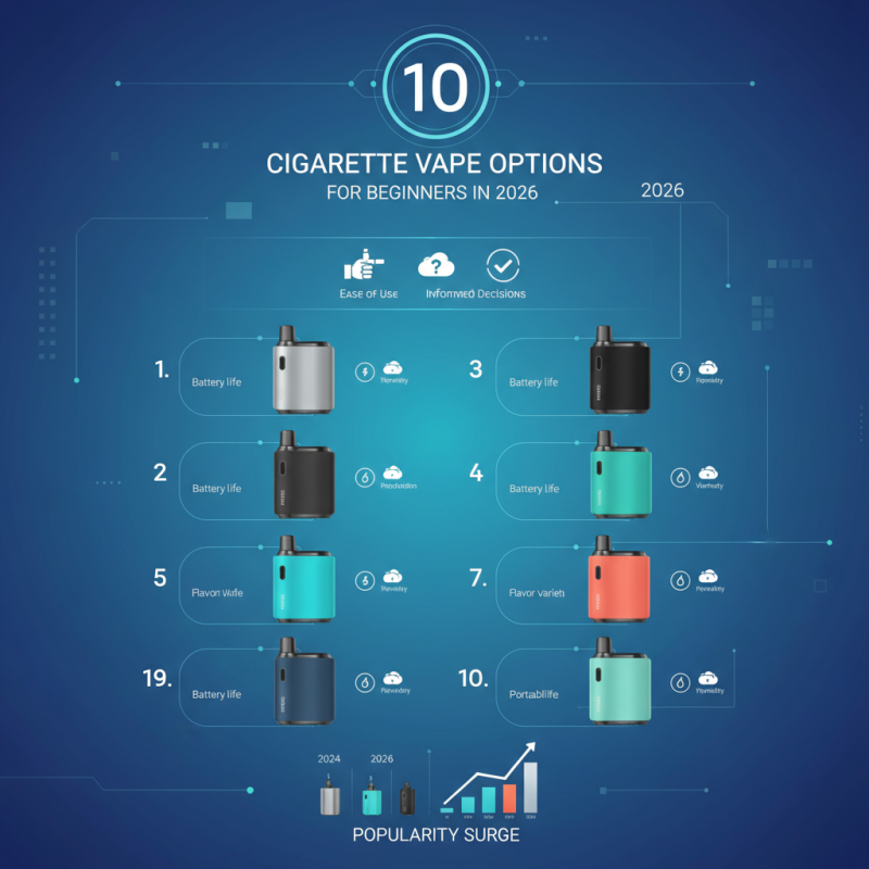 Top 10 Cigarette Vape Options for Beginners in 2026
