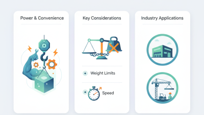 2026 Best Electric Trolley Hoist for Your Lifting Needs?