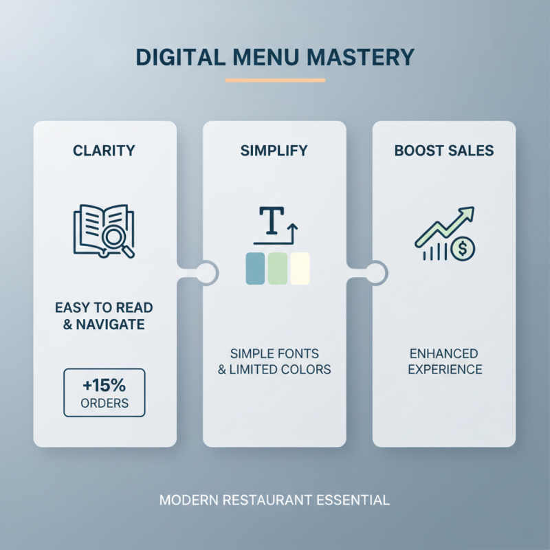 2026 How to Create Effective Digital Menus for Restaurants?