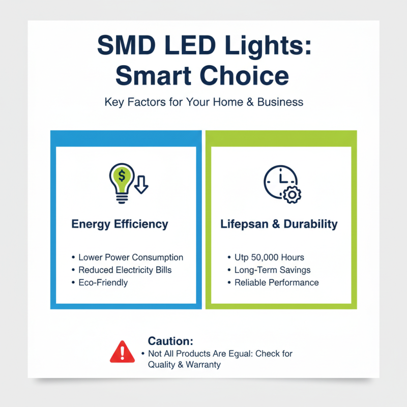 How to Choose the Best SMD LED Light for Your Needs?