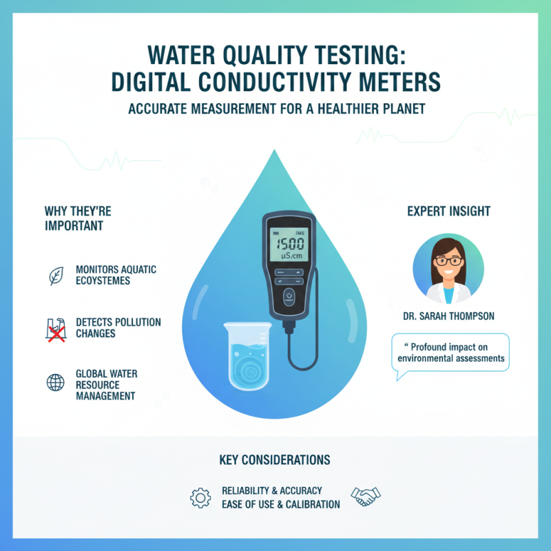 Top Digital Conductivity Meters for Accurate Water Quality Testing?