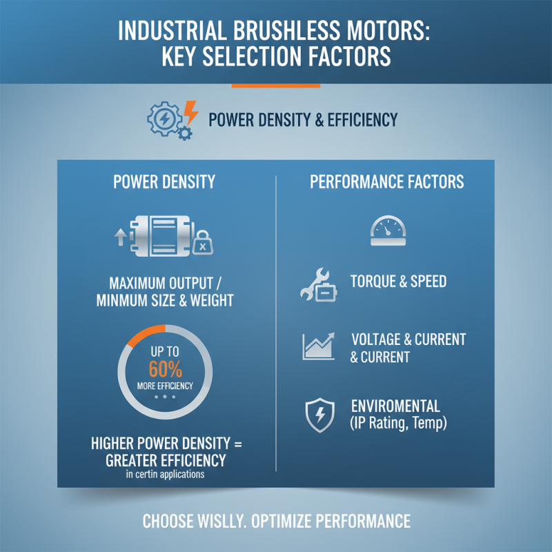 How to Choose the Right Industrial Brushless Motor for Your Applications?