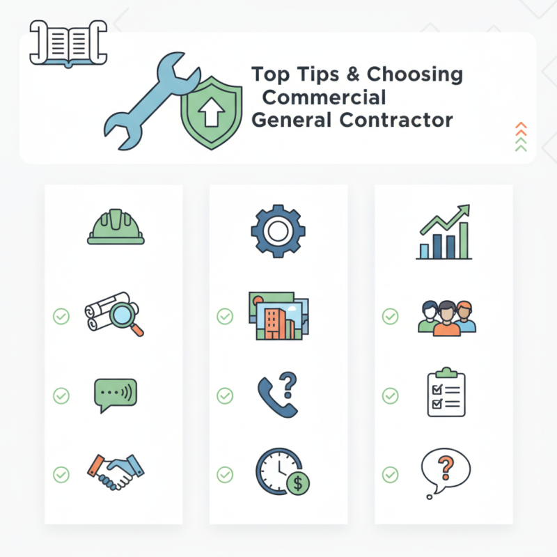 Top Tips for Choosing a Commercial General Contractor?