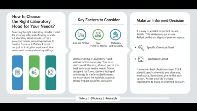 How to Choose the Right Laboratory Hood for Your Needs?
