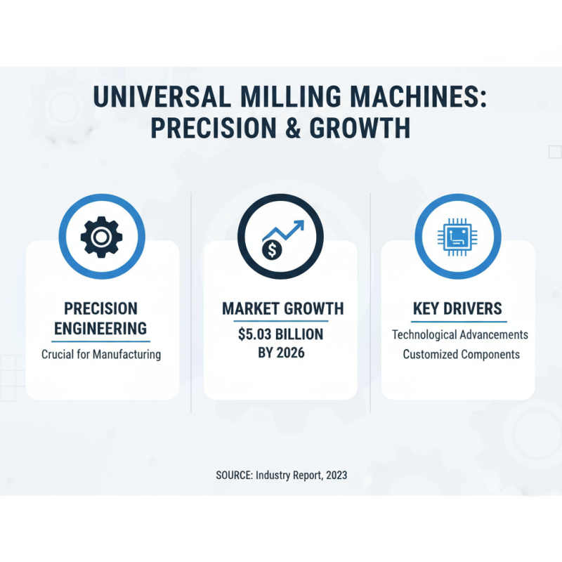 2026 Best Universal Milling Machine Options for Precision Engineering?