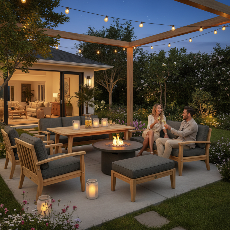 2026 Best Teak Outdoor Patio Set for Stylish and Durable Outdoor Living?