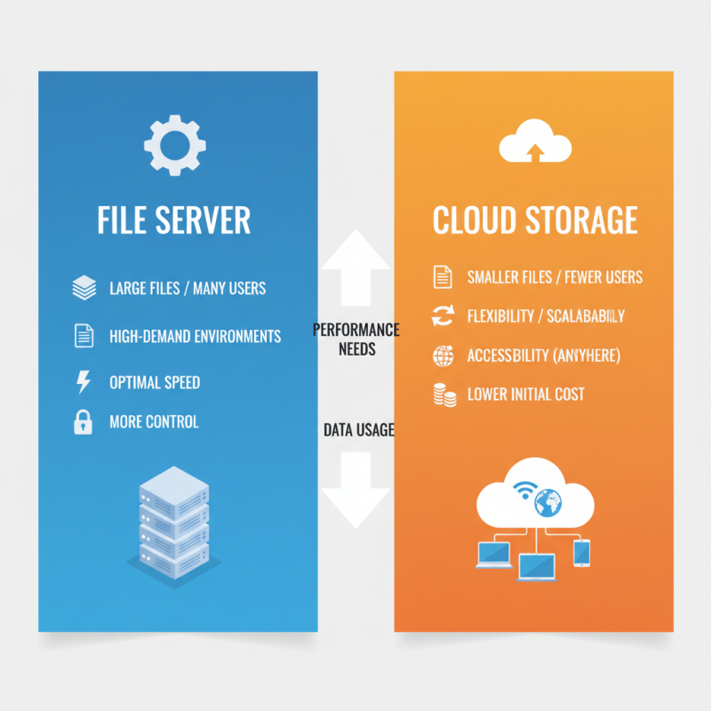 How to Choose Between File Server and Cloud Storage for Your Business?