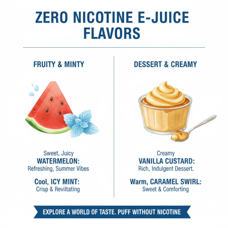 2026 Top Zero Nicotine E-Juice Choices for Vaping Success?