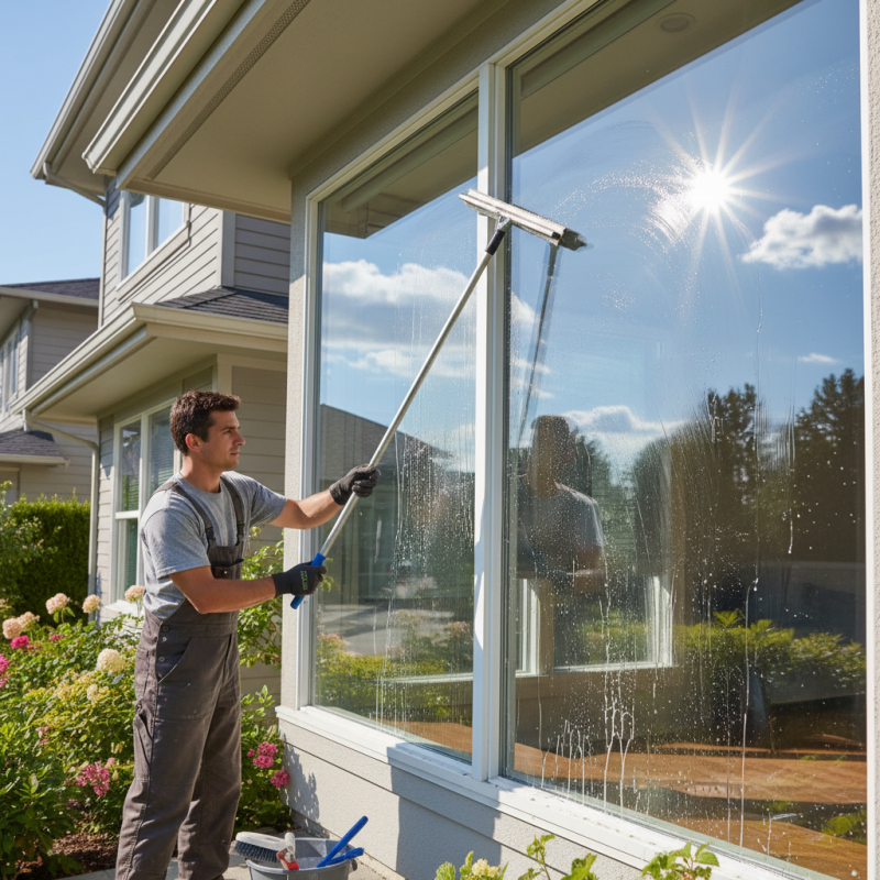 How to Clean and Maintain Your Exterior Windows for a Sparkling Shine?