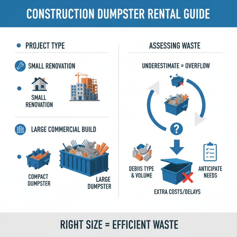 How to Choose the Right Construction Site Dumpster Rental?