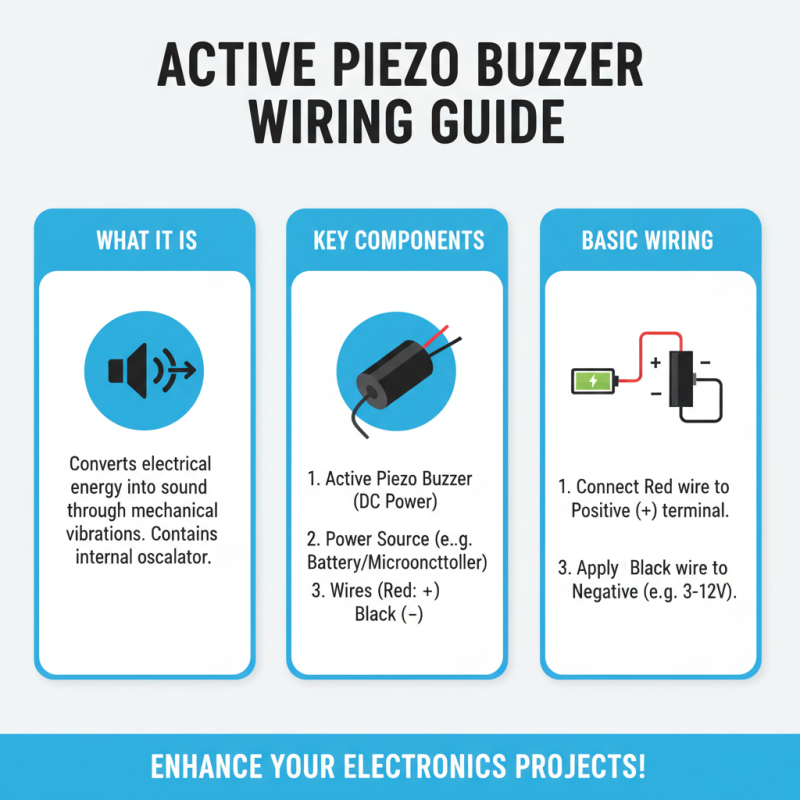 Active Piezo Buzzer Tips to Improve Your Electronics Projects?