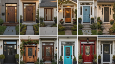 Top 10 Quality Front Doors That Enhance Your Home's Curb Appeal?