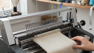 How to Choose the Best Frame Knitting Machine for Your Projects?