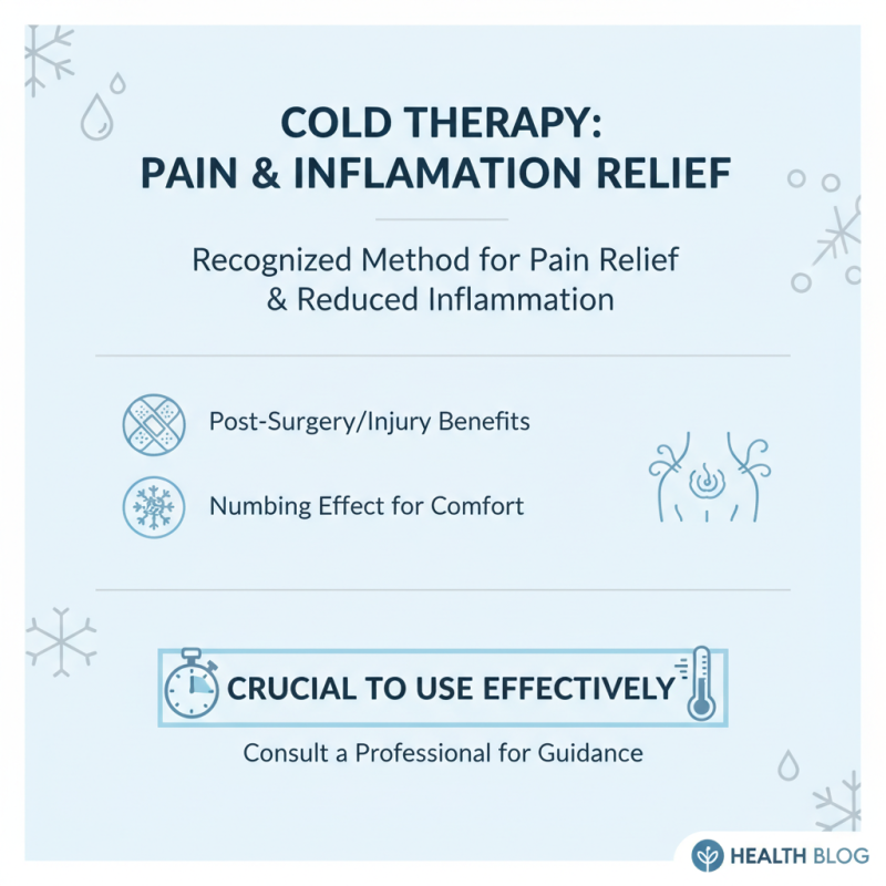 10 Essential Tips for Using Breg Cold Therapy Effectively