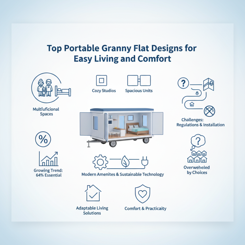 Top Portable Granny Flat Designs for Easy Living and Comfort