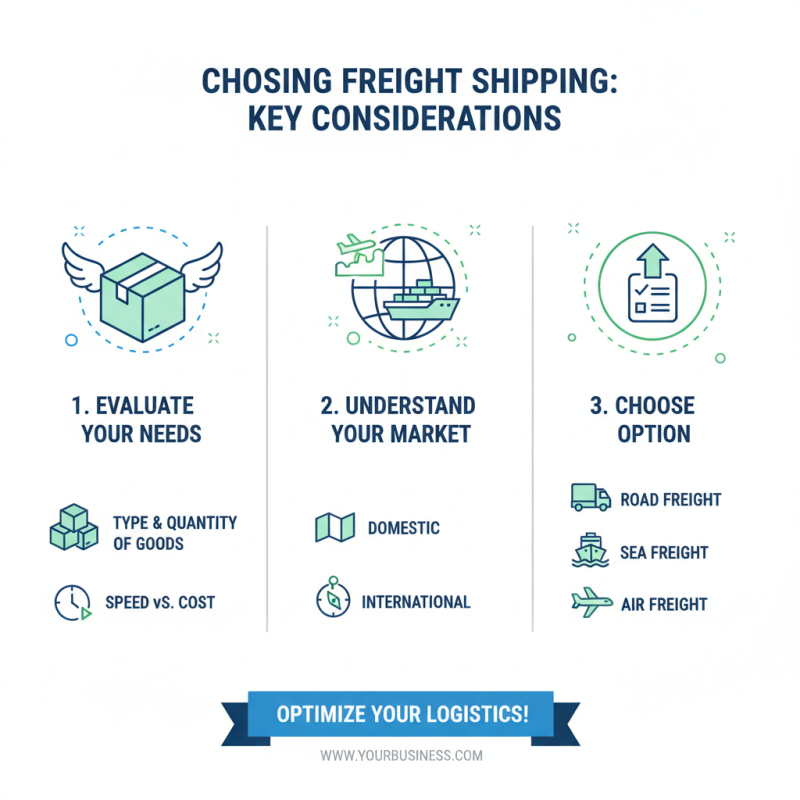 How to Choose the Right Freight Shipping Option for Your Business?