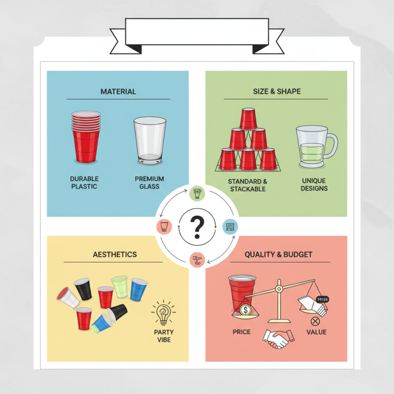 How to Choose the Best Beer Pong Cups for Your Next Party