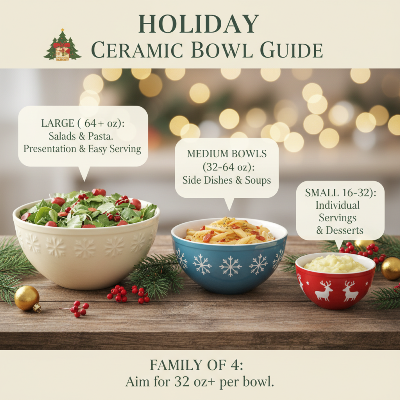 How to Choose the Perfect Holiday Ceramic Bowls for Your Festive Table?