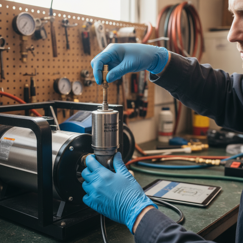 Digital Tips for Efficient Refrigerant Recovery Filter Drier Usage?