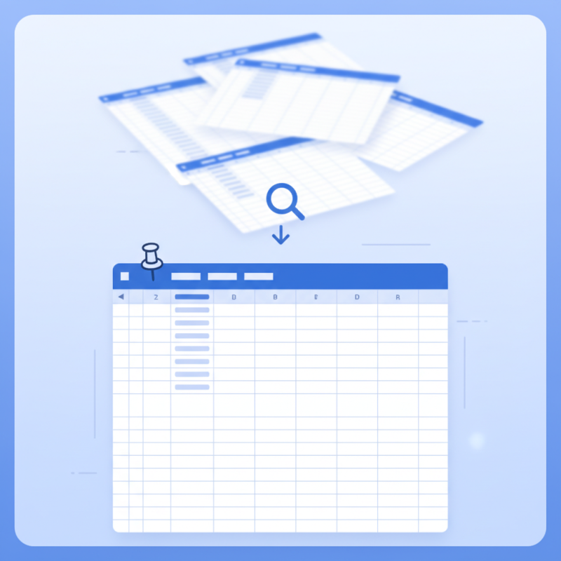 How to Pin Header in Google Sheets for Easy Navigation?