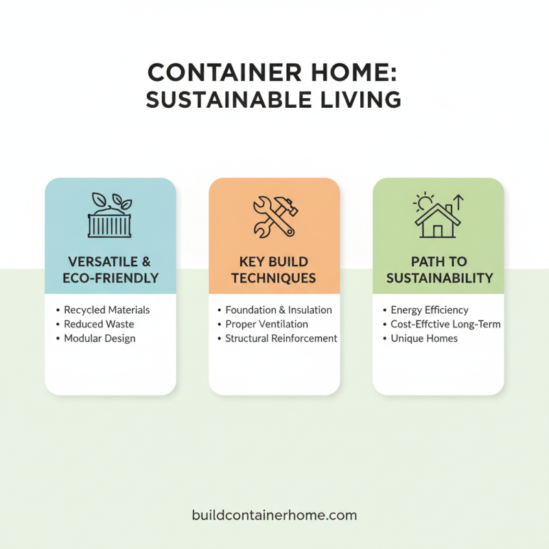 How to Build Container Homes for Sustainable Living?