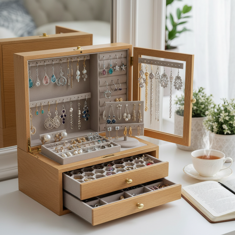 Top Earring Storage Box Ideas for Organizing Your Jewelry Collection?