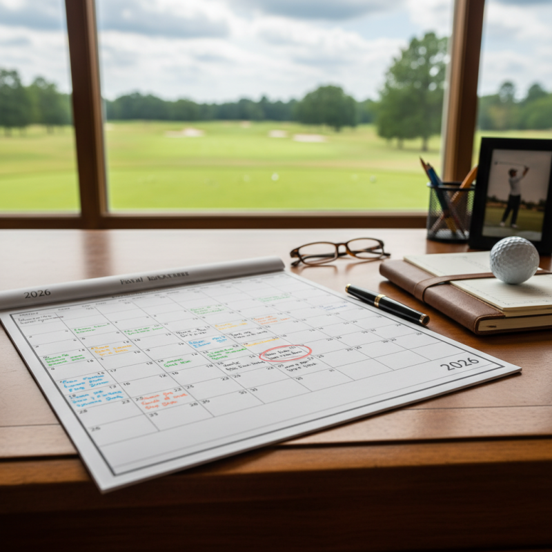 2026 How to Organize Your Golf Calendar for Maximum Enjoyment?