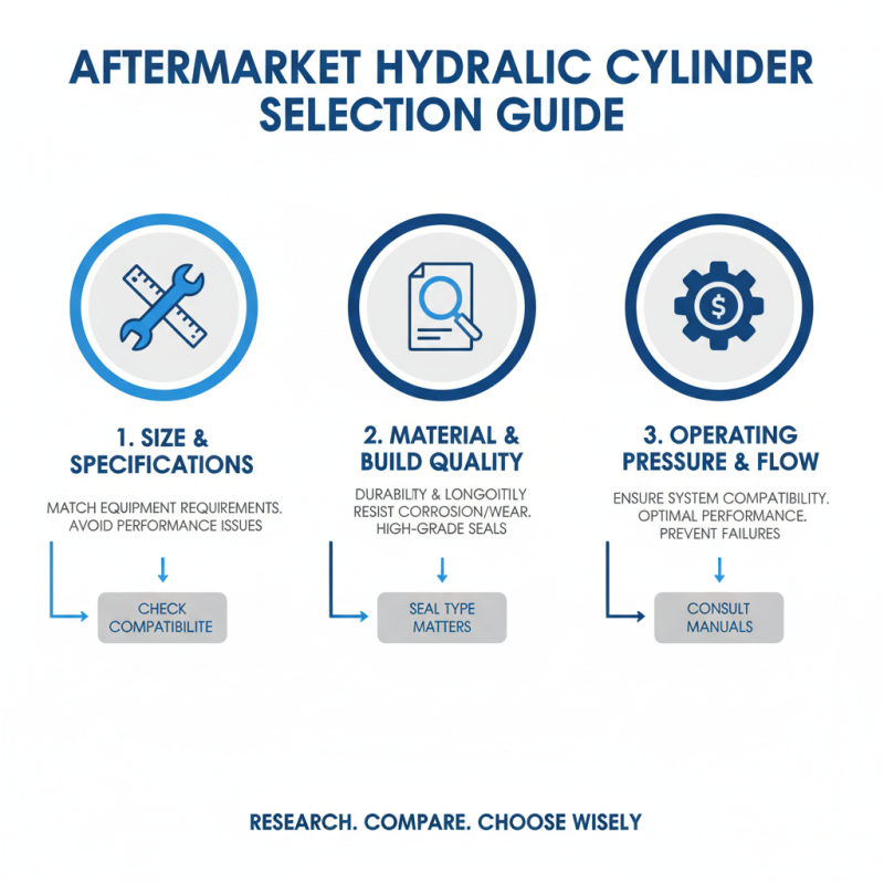 Why Choose Aftermarket Hydraulic Cylinders for Your Equipment Needs?