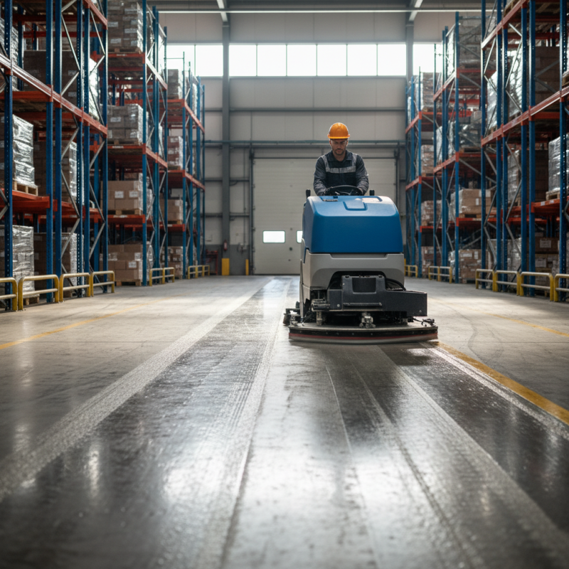Top 10 Tips for Choosing an Industrial Floor Scrubber Machine?