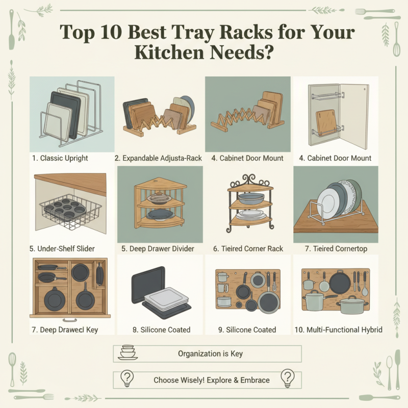Top 10 Best Tray Racks for Your Kitchen Needs?
