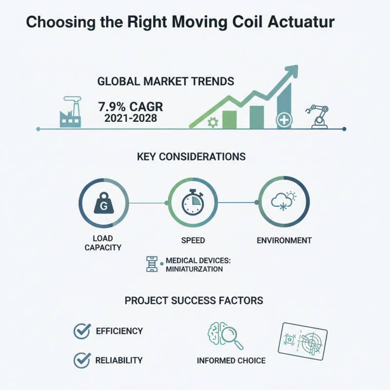 How to Choose the Right Moving Coil Actuator for Your Project?