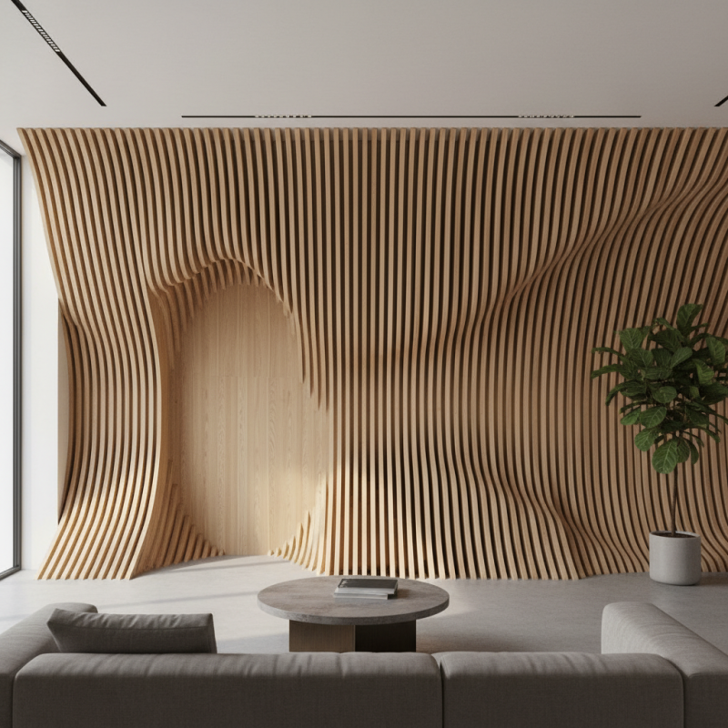 Top 10 Benefits of Curved Wooden Slats in Modern Design?