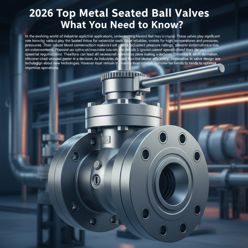 2026 Top Metal Seated Ball Valves What You Need to Know?
