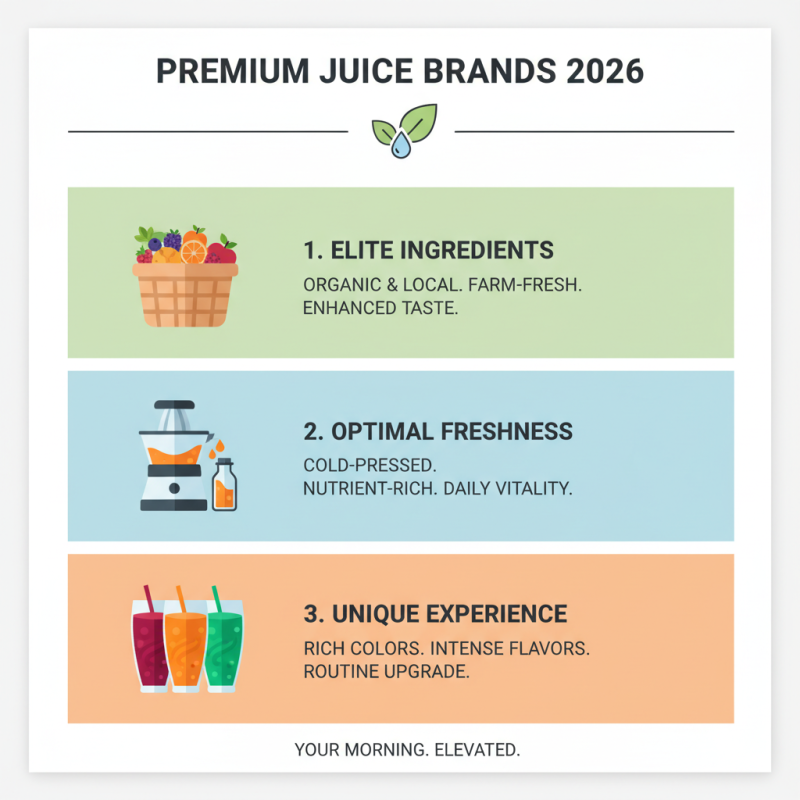 2026 Best Premium Juice Brands You Need to Try?