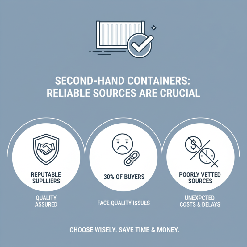 2026 How to Buy and Use Second Hand Containers Effectively?