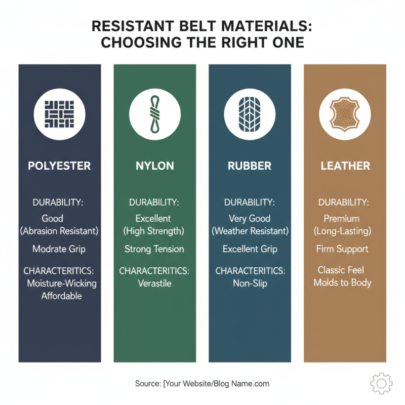 2026 How to Choose the Best Resistant Belt for Your Needs?