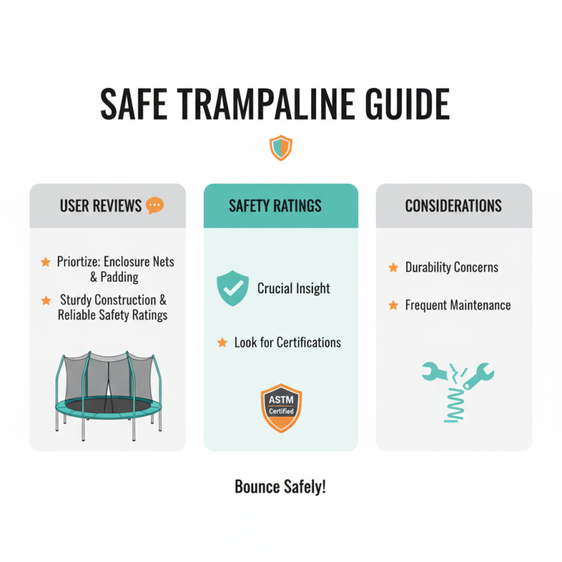 Top 5 Safest Trampolines You Should Consider Today?