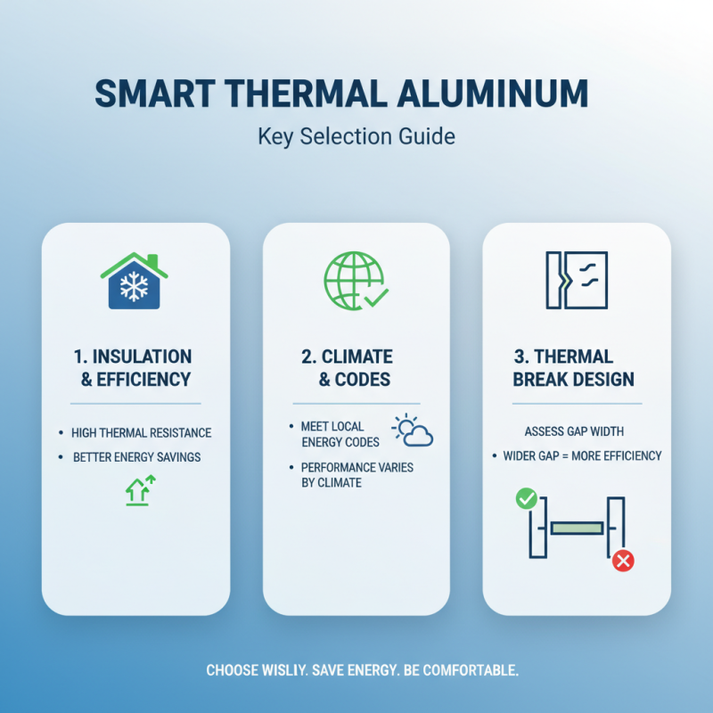 Top Tips for Choosing Thermal Break Aluminium Profiles?