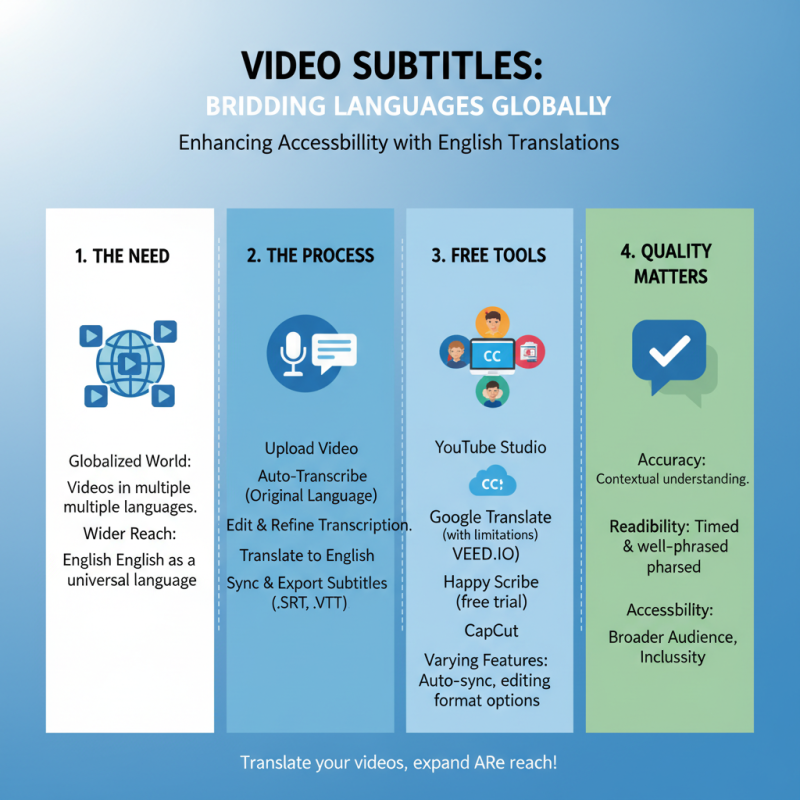 2026 Top Tools to Translate Video to English Subtitles Free