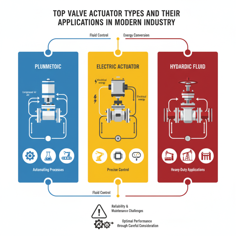Top Valve Actuator Types and Their Applications in Modern Industry?