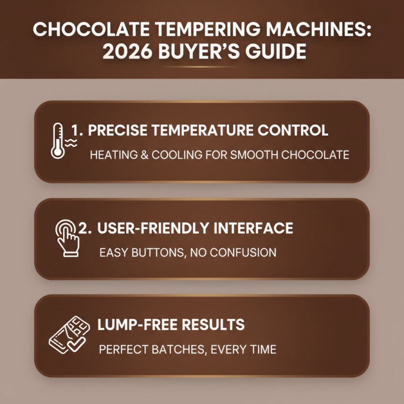 Top Counter Chocolate Tempering Machines in 2026?