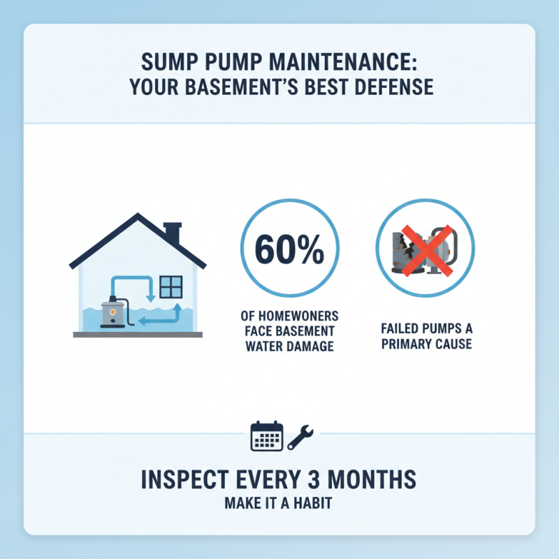 10 Essential Tips for Maintaining Your Sump Pump in the Basement