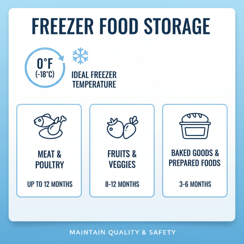 How to Set the Ideal Freezer Temperature for Optimal Food Storage?