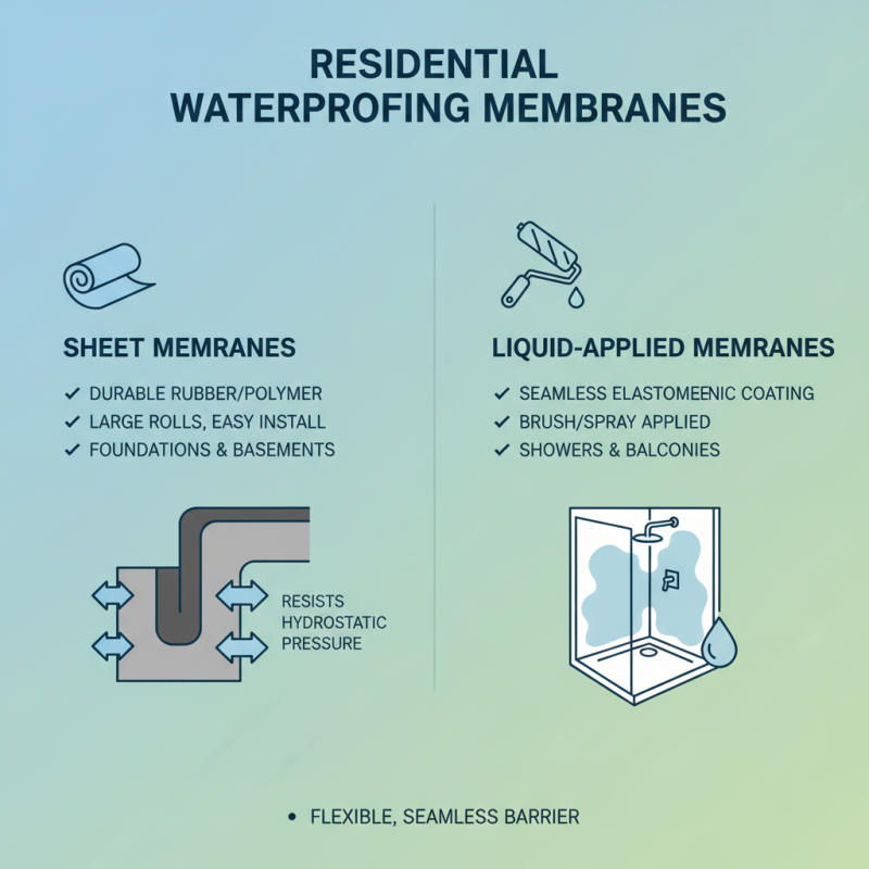 2026 Best Waterproofing Membrane Choices for Your Home Needs?