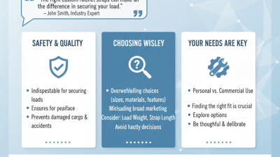 2026 Best Custom Ratchet Straps for Your Storage and Transportation Needs?