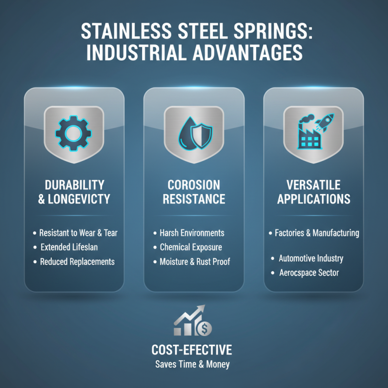 Top Benefits of Using Stainless Steel Springs in Various Applications