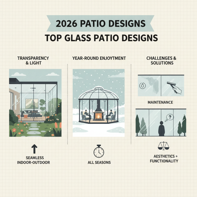 2026 Top Glass Patio Designs for Your Outdoor Space Ideas?