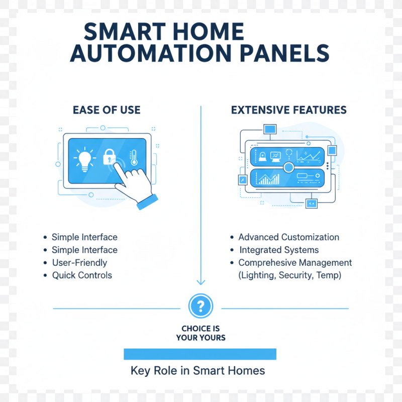Top 2026 Automation Panels for Smart Home Solutions?