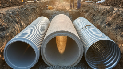 Best Storm Drain Pipe Options for 2026 What to Choose?